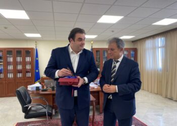 Επίσκεψη του Υπουργού Παιδείας Κυριάκου Πιερρακάκη  στην Περιφέρεια Δυτικής Μακεδονίας