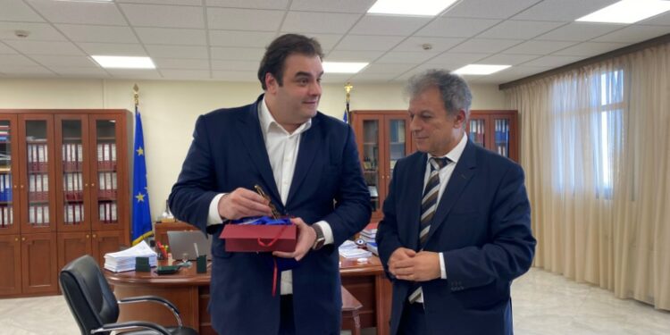 Επίσκεψη του Υπουργού Παιδείας Κυριάκου Πιερρακάκη  στην Περιφέρεια Δυτικής Μακεδονίας