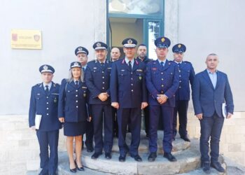 Συνάντηση του Γενικού Περιφερειακού Αστυνομικού Διευθυντή Δυτικής Μακεδονίας, με ομόλογους υπηρεσιακούς παράγοντες της Αλβανικής Αστυνομίας στην Κορυτσά