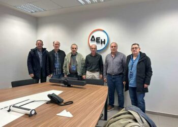 Συνάντηση ΤΕΕ/ΤΔΜ και ΕΚΝΚ με τον Διευθυντή της Μονάδας «Πτολεμαΐδας 5» της ΔΕΗ