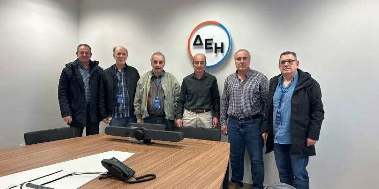 Συνάντηση ΤΕΕ/ΤΔΜ και ΕΚΝΚ με τον Διευθυντή της Μονάδας «Πτολεμαΐδας 5» της ΔΕΗ