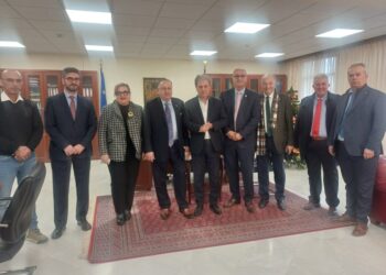 Συνάντηση του Περιφερειάρχη Δ. Μακεδονίας Γιώργου Αμανατίδη με στελέχη της AHEPA HELLAS HJ-15 Ioannis Trantas