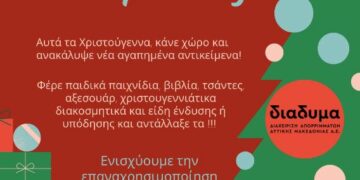 1st Secret Santa Swap Party από τη ΔΙΑΔΥΜΑ και το Δήμο Κοζάνης