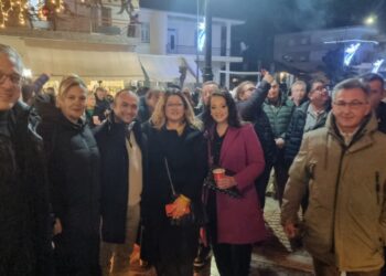 Βόιο: Η φωταγώγηση του Χριστουγεννιάτικου Δέντρου στη Νεάπολη με τον Rous. Βίντεο