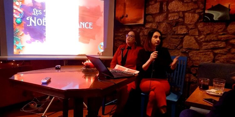 Εκδήλωση με θέμα τα «Χριστούγεννα στον κόσμο» πραγματοποίησε η Παρέμβαση το Σάββατο 21 Δεκεμβρίου στο καφέ «Μπλε Ελάφι»