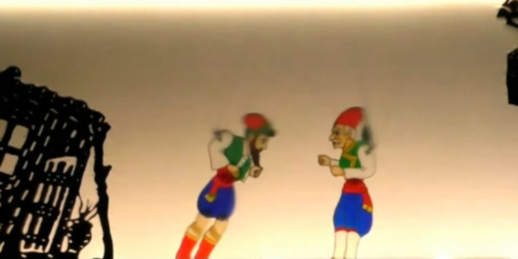 Αλλιώτικα Χριστούγεννα με τον Καραγκιοζοπαίχτη Ηλία Ώττα. Βίντεο