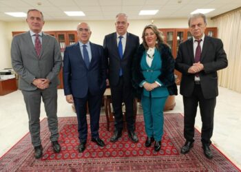 Επίσκεψη του Υπουργού Ανάπτυξης Τάκη Θεοδωρικάκου στον Περιφερειάρχη Δυτικής Μακεδονίας Γιώργο Αμανατίδη