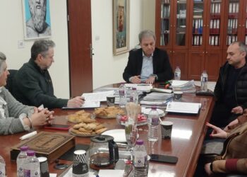 Συνάντηση του Περιφερειάρχη με τον Εμπορικό Σύλλογο Κοζάνης