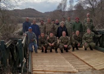 Δήμος Βοΐου: Επισκευάστηκε η Γέφυρα Τραπεζίτσας τύπου BAILEY