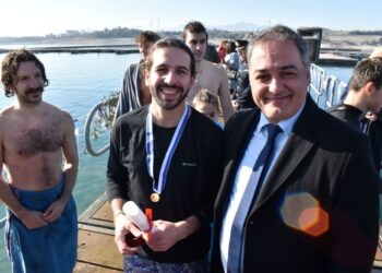 Στον εορτασμό των Θεοφανίων ο Δήμαρχος Κοζάνης Γιάννης Κοκκαλιάρης (Φωτογραφίες)