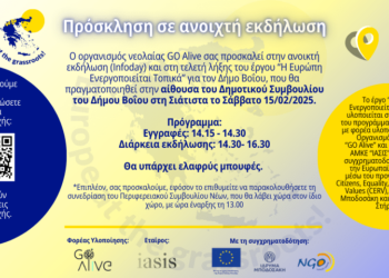 Σιάτιστα: Ανοιχτή εκδήλωση (Infoday), και τελετή λήξης στα πλαίσια του ευρωπαϊκού προγράμματος «Η Ευρώπη ενεργοποιείται τοπικά»