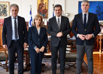 Ο Γιώργος Αμανατίδης στη σύσκεψη του ΥΜΑΘ για την διαπερειφερειακή συνεργασία.  Βίντεο