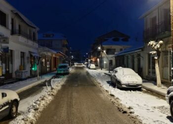 Επί ποδός οι υπηρεσίες του Δήμου Βοΐου για τον αποχιονισμό. Βίντεο