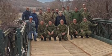 Βόιο: Αποκαταστάθηκε η γέφυρα τύπου Μπέλευ στην Τραπεζίτσα