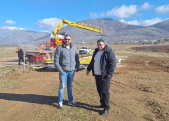 Δήμος Βοΐου: Παρελήφθη και τοποθετείται η γεφυροπλάστιγγα στο Καλονέρι