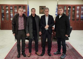 Συνάντηση Συνοριοφυλάκων με τον Γ. Αμανατίδη