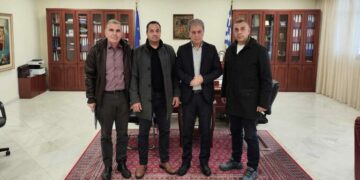 Συνάντηση Συνοριοφυλάκων με τον Γ. Αμανατίδη