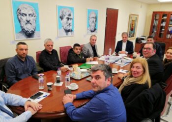 Τον Περιφερειάρχη επισκέφθηκε η Δ.Ε. του ΤΕΕ  (Περιφερειακό Τμήμα Δυτικής Μακεδονίας)