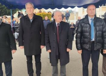 Στην Τελετή Ορκωμοσίας των νεοσυλλέκτων οπλιτών της 2025 Α’ ΕΣΣΟ παρέστη ο δήμαρχος Γρεβενών, Κυριάκος Ταταρίδης