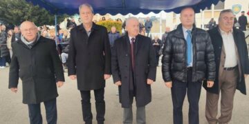 Στην Τελετή Ορκωμοσίας των νεοσυλλέκτων οπλιτών της 2025 Α’ ΕΣΣΟ παρέστη ο δήμαρχος Γρεβενών, Κυριάκος Ταταρίδης
