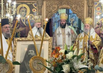 Ἀρχιερατικὸ Συλλείτουργο καὶ Μνημόσυνο στὸν θρυλικὸ Μητροπολίτη Γερμανὸ Καραβαγγέλη καὶ σὲ ὅλους τοὺς Μητροπολῖτες της Καστοριᾶς