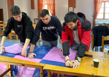 Συνεχίζεται η προετοιμασία των αερόστατων στον Πεντάλοφο Βοΐου για την Καθαρά Δευτέρα