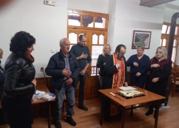 Η Κοινότητα Βυθού Πενταλόφου Βοΐου υποδέχτηκε της Εικόνα της Αγίας Τριάδας από το Μοναστήρι