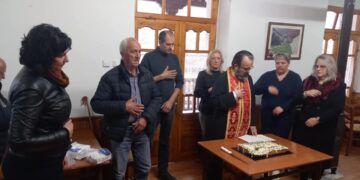 Η Κοινότητα Βυθού Πενταλόφου Βοΐου υποδέχτηκε της Εικόνα της Αγίας Τριάδας από το Μοναστήρι