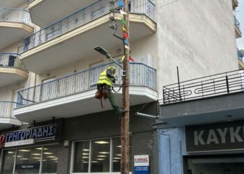 Δήμος Βοΐου: Αντικατάσταση φωτισμού με νέα τύπου LED στη Νεάπολη