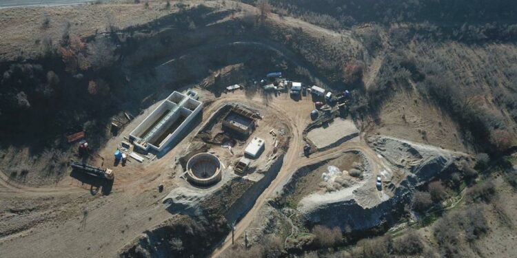 Στο έργο της εγκατάστασης επεξεργασίας λυμάτων της Σιάτιστας ο Λάζαρος Γκερεχτές