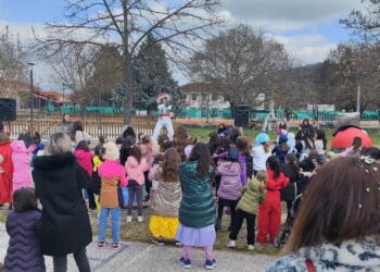 Τσ’ Απουκράς Μαν’Τάρα 2025:  «Τσικνοπέμπτη στο Πάρκο των Μανιταριών», με πρωταγωνιστές τα μικρά παιδιά (video και φωτογραφίες)