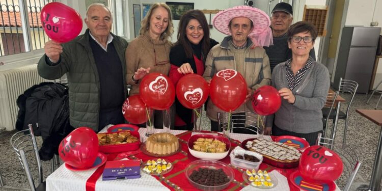 Δήμος Κοζάνης: Μια όμορφη γιορτή για την Ημέρα των Ερωτευμένων πραγματοποιήθηκε σήμερα στο ΚΑΠΗ Αιανής