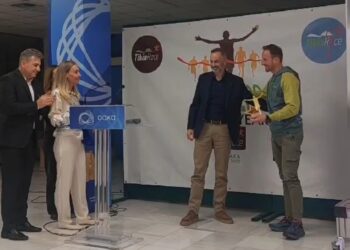 Ο Δημήτρης Σελέτης βραβεύτηκε ως αθλητής της χρονιάς.  Βίντεο