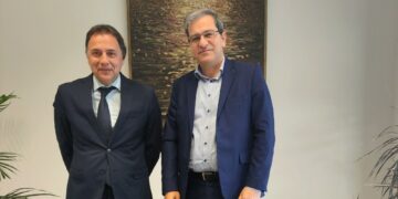 Συνάντηση του Πρύτανη του ΠΔΜ με τον Υποδιοικητή της ΤτΕ για το κτίριο της Τράπεζας της Ελλάδος στη Φλώρινα