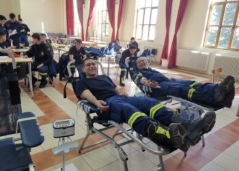 Εθελοντική Αιμοδοσία στο Παράρτημα Σχολής Πυροσβεστών Τσοτυλίου