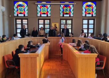 Επίσκεψη του 2ου Δημοτικού Σχολείου Σιάτιστας στο Δήμαρχο Βοΐου 