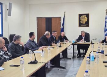 Με τους εκπροσώπους των Εμπορικών Συλλόγων της Περιφέρειας Δυτικής Μακεδονίας συναντήθηκε ο Περιφερειάρχης Δυτικής Μακεδονίας Γιώργος Αμανατίδης