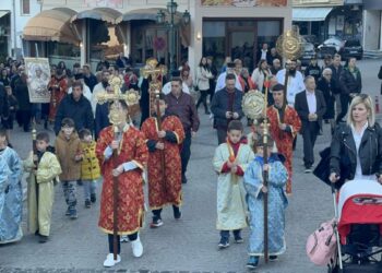 Η Σιάτιστα υποδέχθηκε την εικόνα Της Παναγίας Ελεούσας από το Μοναστήρι του Μικροκάστρου.  Βίντεο και φωτογραφίες