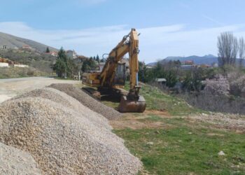 Σιάτιστα: Ξεκινούν τα έργα στη Βόρεια είσοδο. Βίντεο και φωτογραφίες