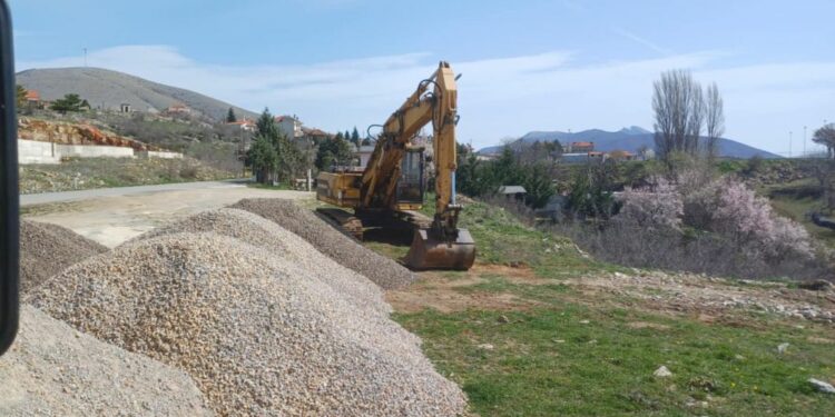 Σιάτιστα: Ξεκινούν τα έργα στη Βόρεια είσοδο. Βίντεο και φωτογραφίες