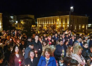 Χριστός Ανέστη. Η Ανάσταση στον Ιερό Ναό Αγίου Δημητρίου Σιάτιστας. Βίντεο και φωτογραφίες