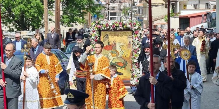 Δήμος Βοΐου: Ο Εορτασμός του Αγίου Γεωργίου στη Νεάπολη. Βίντεο και φωτογραφίες