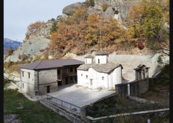 Ολοκληρώθηκε η ανακατασκευή στην Ι. Μονή Αγίου Γεωργίου Επταχωρίου. Φωτογραφίες