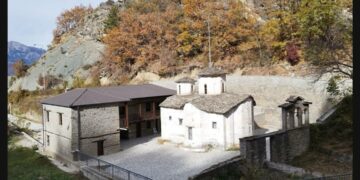 Ολοκληρώθηκε η ανακατασκευή στην Ι. Μονή Αγίου Γεωργίου Επταχωρίου. Φωτογραφίες