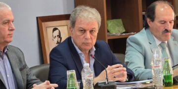 Ο Γιώργος Αμανατίδης με τον Υφυπουργό Αγροτικής Ανάπτυξης και Τροφίμων Διονύση Σταμενίτη στο Αμύνταιο και στην Πτολεμαΐδα