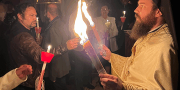 Η Ανάσταση στην Ελληνορθόδοξη Ενορία του Μιλάνου