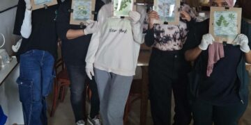 Όταν οι τέχνες γίνονται γέφυρα – Συμμετοχή του Κ.Φ.Α.Α. Πενταλόφου Δήμου Βοΐου στο εργαστήριο κυανοτυπίας