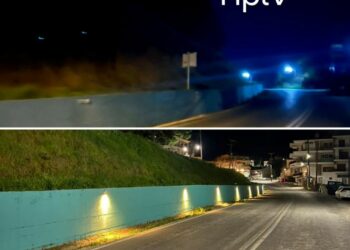 Δήμος Βοΐου: Νέος φωτισμός στην είσοδο της Νεάπολης 