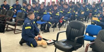 Οι σπούδαστες της Σχολής Πυροσβεστών εκπαιδευτήκαν στις πρώτες βοήθειες