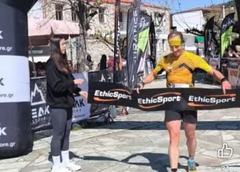 Πρώτος στον αγώνα 32km στην Τσαριτσάνη ο Δημήτρης Σελέτης.  Βίντεο